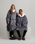 ONY Furlined Hoodie Blanket - Grey premium