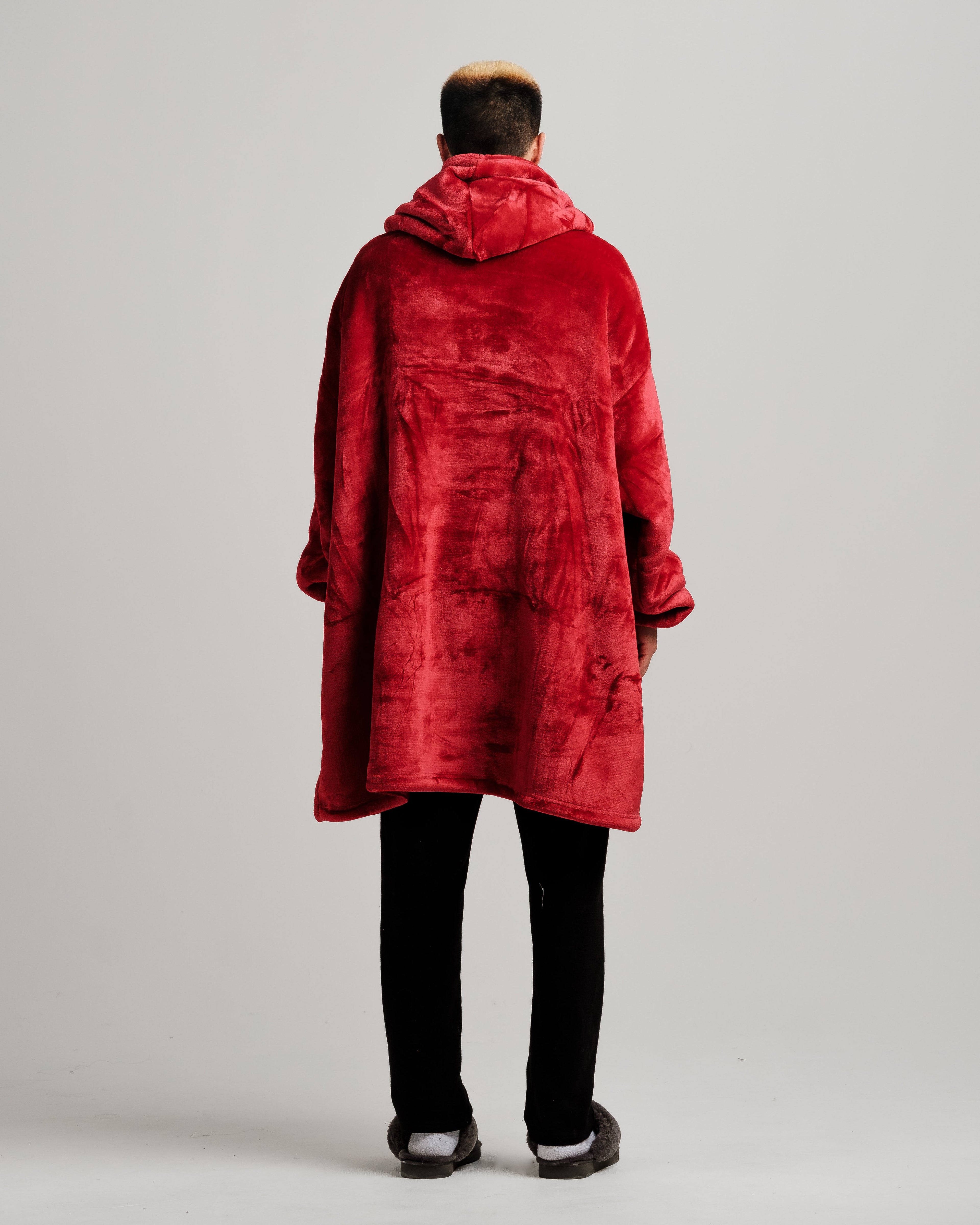 Original Ony Hoodie Blanket - Red